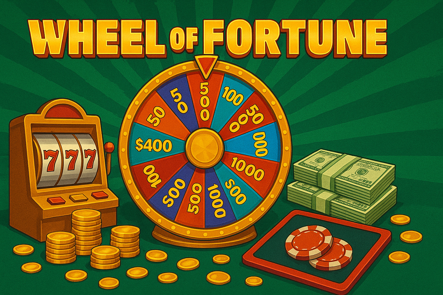 Wheel of Fortune 6789VIP – Trò Chơi Slot Quay Thưởng Hấp Dẫn